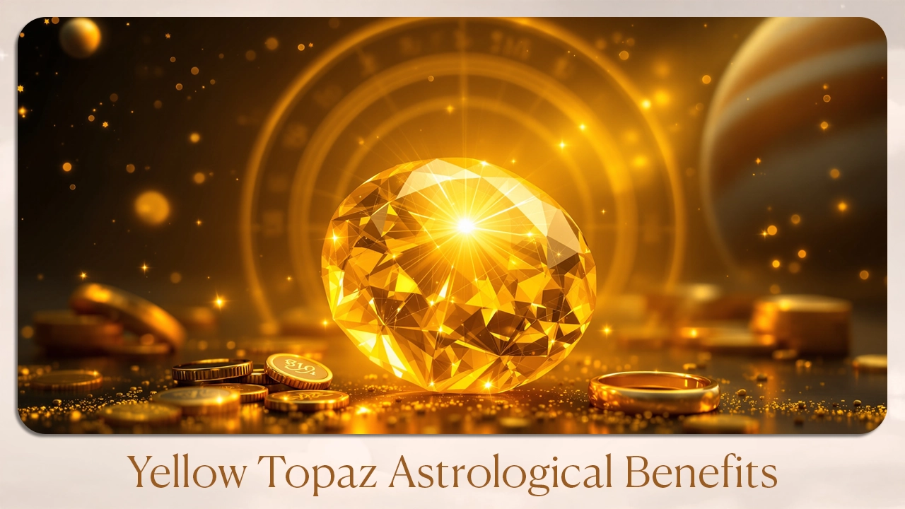 Yellow Topaz Astrological Benefits